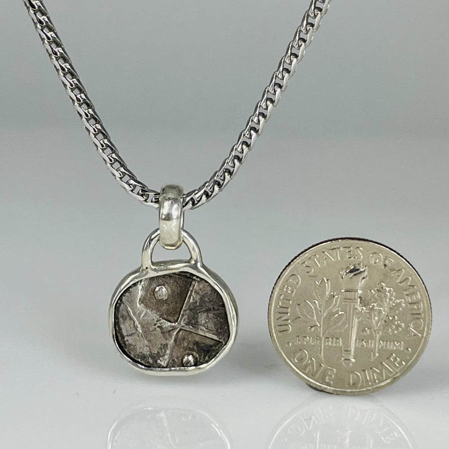 Ancient Coin Necklace (Chersonesos 386-338 BC)