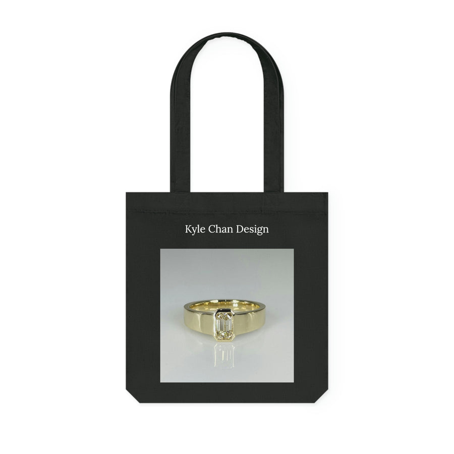 The Making of a Diamond Ring Tote Bag