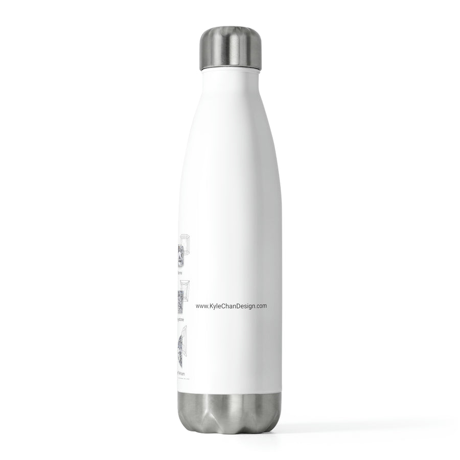 Diamond Cuts 20oz. hot and cold beverage bottle