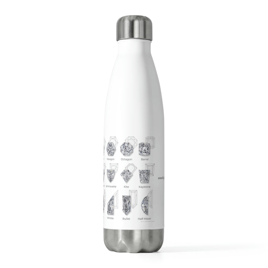 Diamond Cuts 20oz. hot and cold beverage bottle